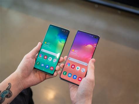 how big is samsung galaxy s10.